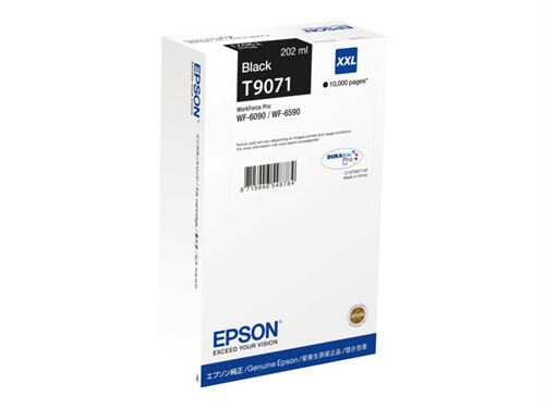 Epson Noir T9071 - 202 Ml - Taille Xxl - Original - Cartouche D'encre - Pour Workforce Pro Wf-6090, Wf-6590 - Image 4