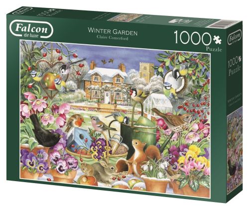 Jumbo Falcon hiver pièces de puzzle de jardin en 1000