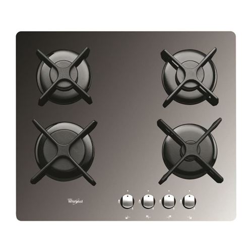 Whirlpool AKT2000MR table de cuisson au gaz - miroir - verre trempé