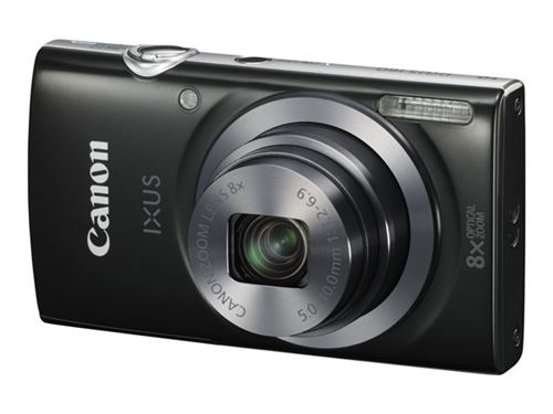 Compact Numérique Canon Ixus 160 Noir Appareil photo compact