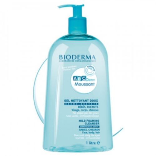 ABCDerm Moussant nettoyant doux 1L