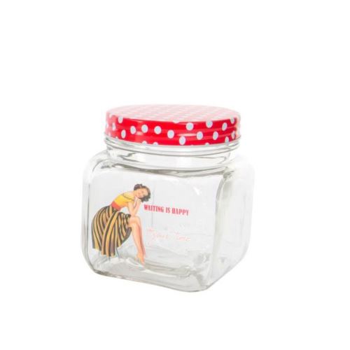Pot rétro verre Modèle 12 cm
