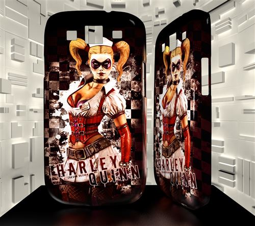 Coque Personnalisée Samsung Galaxy S3 COMICS HARLEY QUINN Réf 04