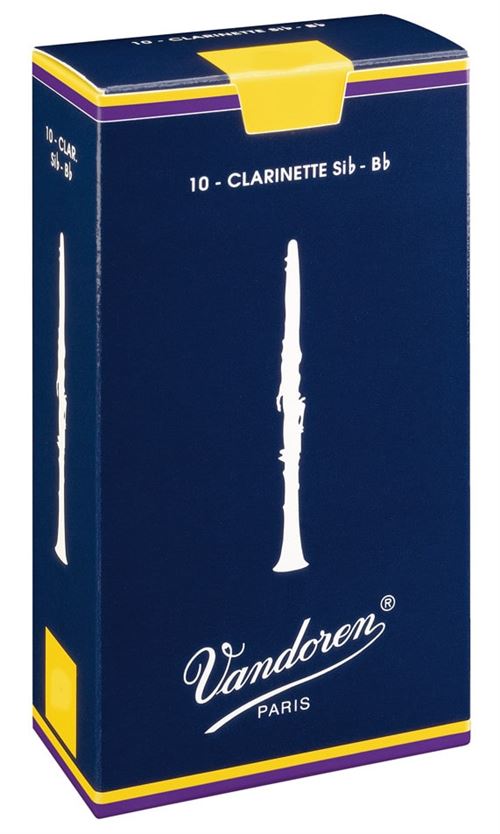 Vandoren 10 ANCHES CLARINETTE SIB N.5