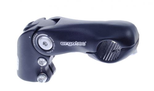 Ergotec TIGE DE CONSTRUCTION KOBRA VARIO 28,6 / 110 / 25,4 MM NOIR MAT