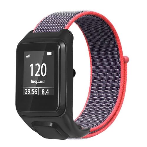 Bracelet de montre Compatible avec TomTom Runner 3/Adventurer - Rouge