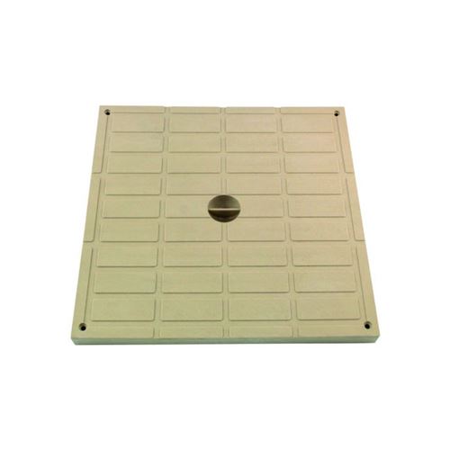 tampon léger 30 x 30 sable polypropylène