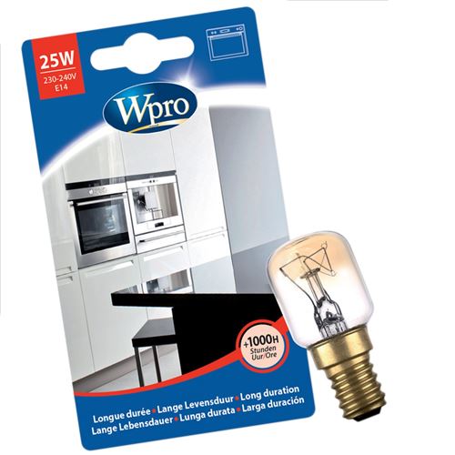 Ampoule T25 / E14 / 25W Four, cuisinière 484000008842 WHIRLPOOL, IGNIS, BAUKNECHT, LADEN, IKEA, PRIVILEG - 60260