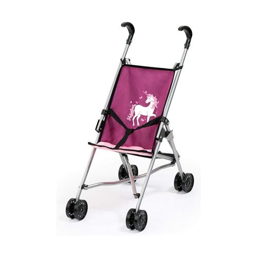 Bayer Rose Poussette Pour Poupées Reig Violette Parapluie Licorne