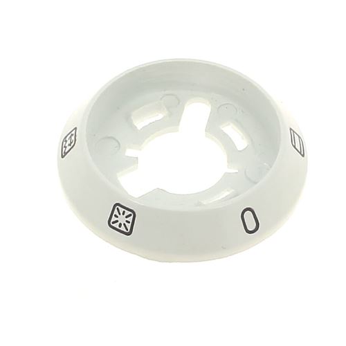 Collerette commutateur blanc pour Cuisiniere Faure