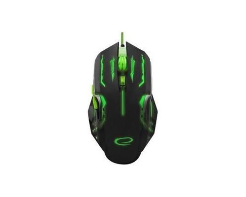 Esperanza MX403 APACHE Souris pour droitiers 6 boutons filaire USB vert