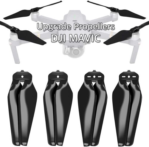 MAS Upgrade hélices pour DJI Mavic Pro et Pro Platinum en noir – X4 en Lot