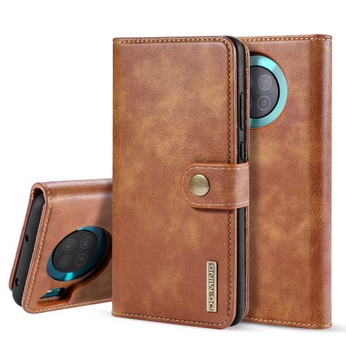 Etui en PU + TPU split détachable 2 en 1 marron pour votre Huawei Mate 30