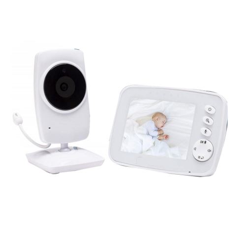 Sans fil 3.2 pouces Caméra Babyphone LCD couleur numérique Night Vision Audio Vidéo