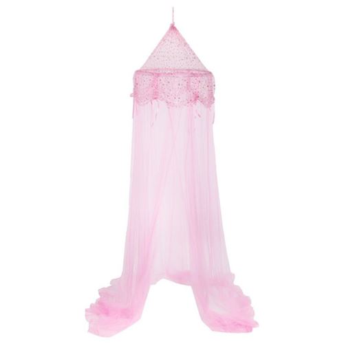 Ciel de lit Demoiselle - 60 x 250 cm - Rose
