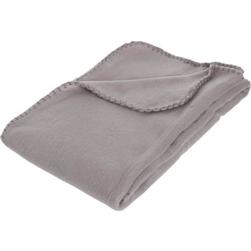 Plaid Polaire - Gris - 125x150 cm