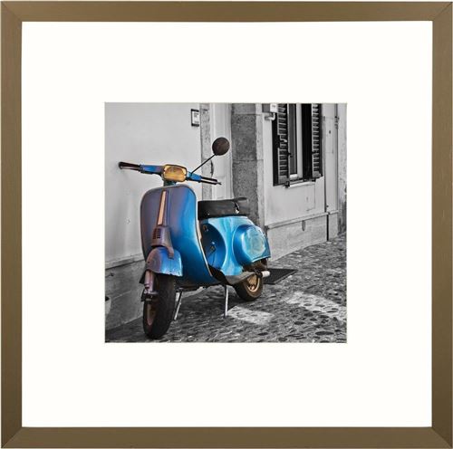 Henzo – Cadre en bois de couleur marron l'Ombrie 30 x 30 cm