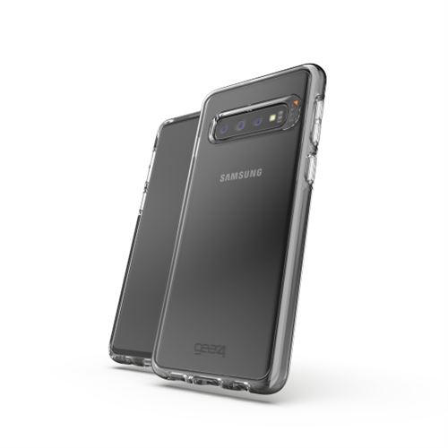 Gear4 D3O Crystal Palace - Achterzijde behuizing voor mobiele telefoon - polycarbonaat, D3O - transparant - voor Samsung Galaxy S10