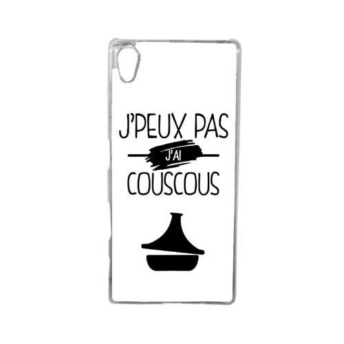 Coque j peux pas j ai couscous 1 compatible sony xperia z5 transparent