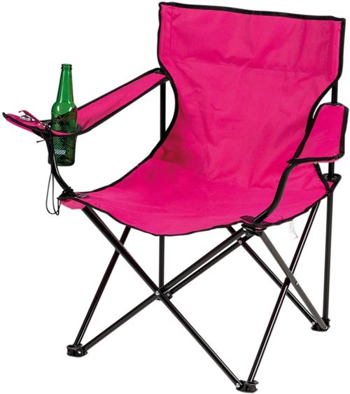 Happy People chaise pliante rose 54 x 55 x 80 cm