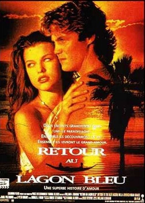 Retour Au Lagon Bleu - AFFICHE CINEMA ORIGINALE