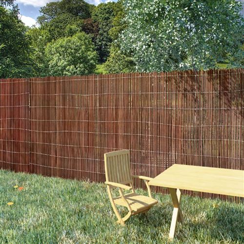 Chunhe Clôture en saule 5x1 m AB147785