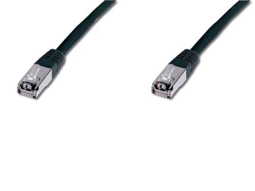 DIGITUS Premium - cordon de raccordement - 0.5 m - noir