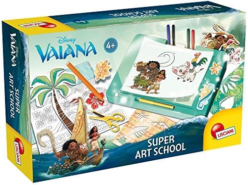 Lisciani jeux 56095 set création vaiana super art school