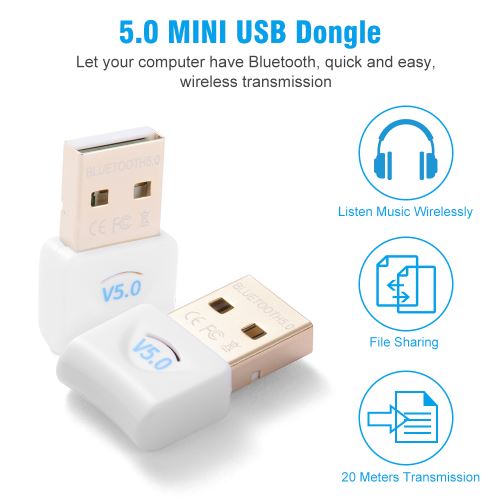Vente Adaptateur USB Bluetooth 5.3 Récepteur sans fil BT Dongle