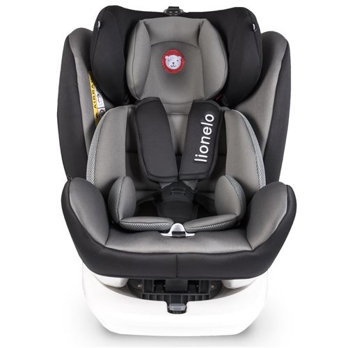 BASTIAAN WHITE Siège-auto pivotant et ISOFIX Groupe 0+/1/2/3 Gris