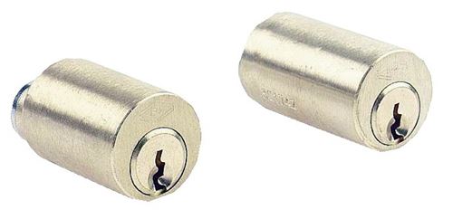 Jeu de cylindre longueur de 45mm laiton poli pour serrure VEGA fourni avec 3 clés - JPM - 833745-01-0A