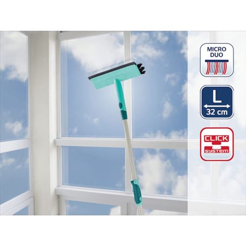 Leifheit Brosse Nettoyage Vitres Télescopique 28 Cm - Image 4