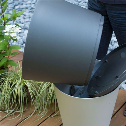 Pot de fleur design tokyo 40 grosfillex