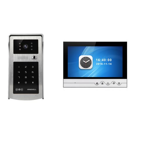 Hd 9 Pouces Lcd Couleur Visiophone Intercom Sonnette Caméra De Vision Nocturne Ue MK374