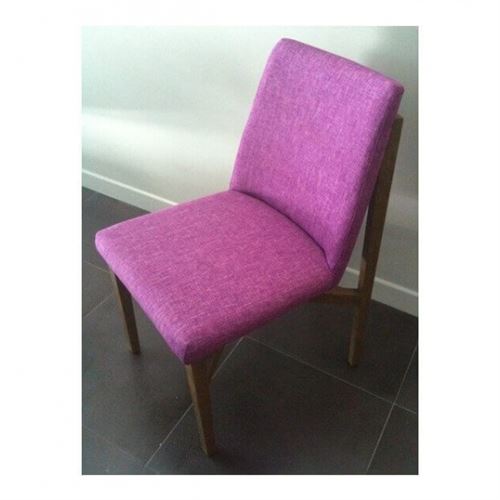Lot de 2 Chaises Trianon violet