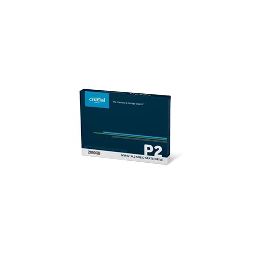 Crucial P2 M.2 2280 1To au meilleur prix - Comparez les offres de Disques  durs à état solide (SSD) sur leDénicheur