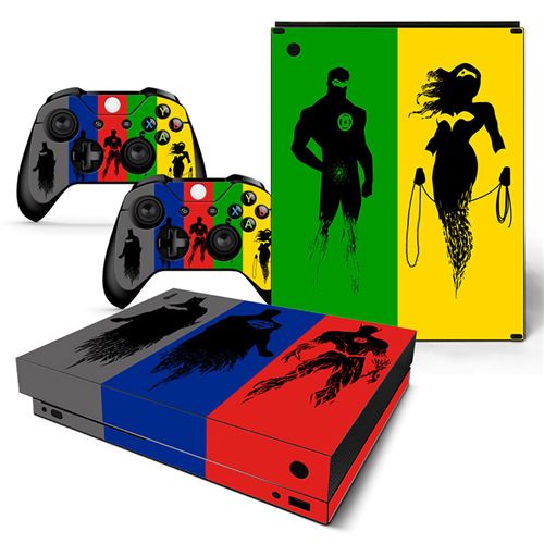 Autocollant Stickers de Protection pour Console et Manette Microsoft Xbox X - The Avengers (TN-XBONEX-0065)