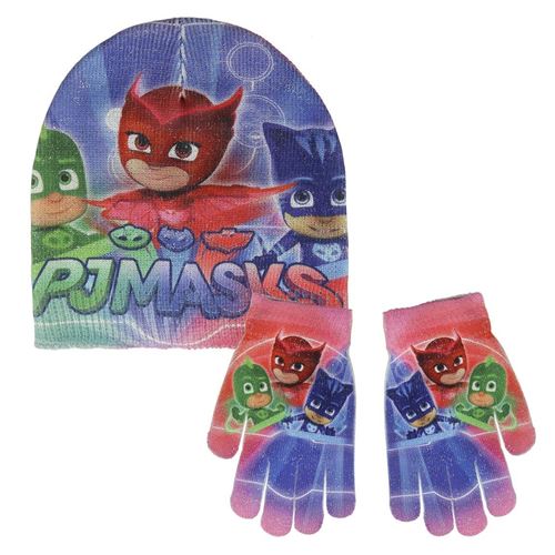 Made in Trade Bonnet et Gants PJ Masks, 2200002551, Taille Unique