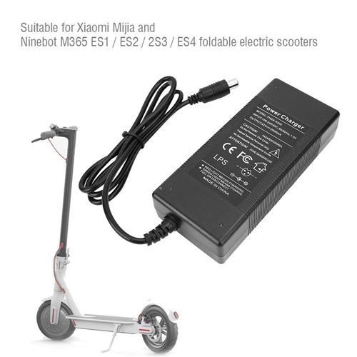 Chargeur compatible pour XIAOMI M365 Ninebot ES1 ES2 ES4 …. 