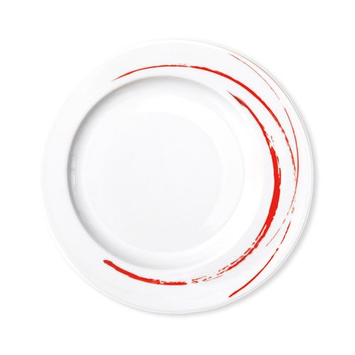 Bruno Evrard - Assiette dessert en porcelaine 23cm - Lot de 6 - GOUSTO