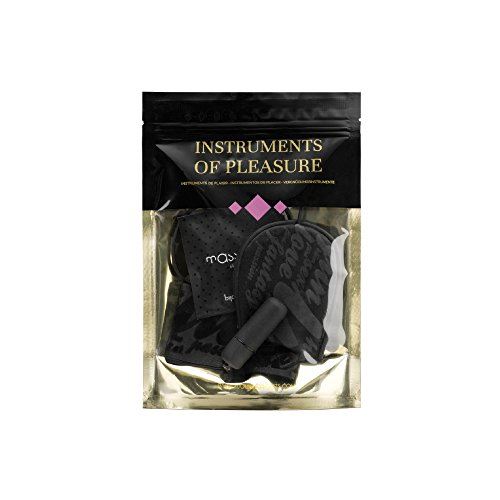 BIJOUX INDISCRETS Coffret Instruments Of Pleasure - Pack Extrême & Intense pour Jeu de Couple Sensuel, 4 Objets Erotiques, Violet