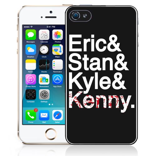 Coque pour iPhone 5C south park names