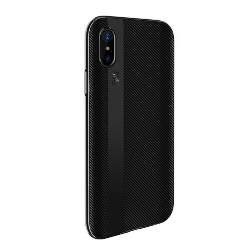 Iphone X / Xs Coque Protection Plastique Business Style Noir Als81332