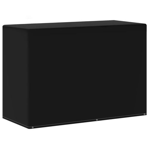Vidaxl Noir Salon De Jardin Polyethylene