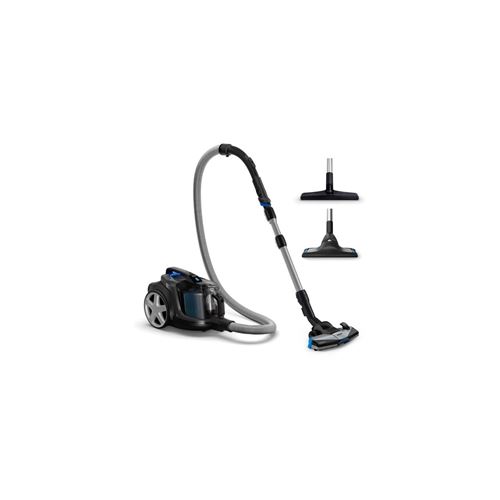 PHILIPS FC9742/09 Aspirateur traîneau sans sac PowerPro Expert - 900 W - 76 dB - Filtre Allergie - Noir d'encre