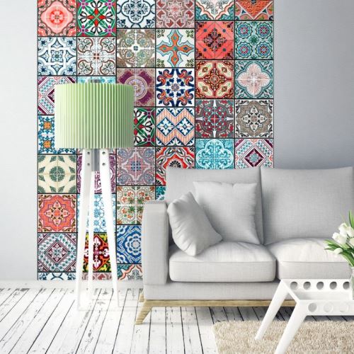 Papier peint - Magic of Colours .Taille : 50x1000