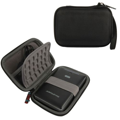 Khanka EVA Antichoc Étui de Housse Boîte Sacoches pour Western Digital WD My Passport Ultra Premium, Samsung M3 Slimline, Toshiba