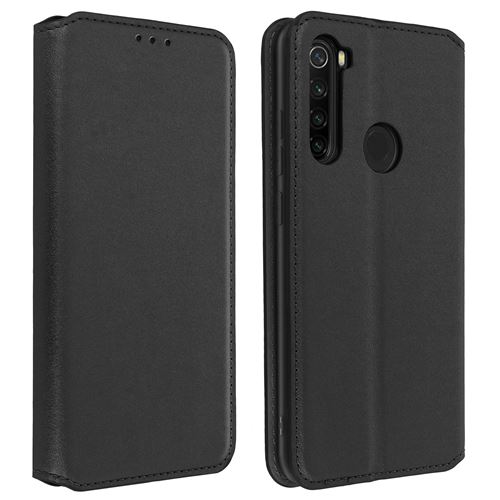 Etui pour Xiaomi Redmi Note 8 Porte-carte Support Vidéo Noir