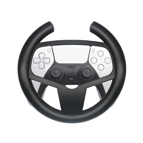 Volant course pour accessoires de jeux PS5-Noir 