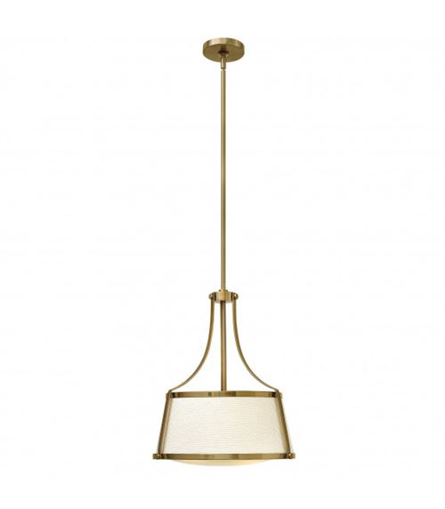Suspension Charlotte, couleur caramel brossé